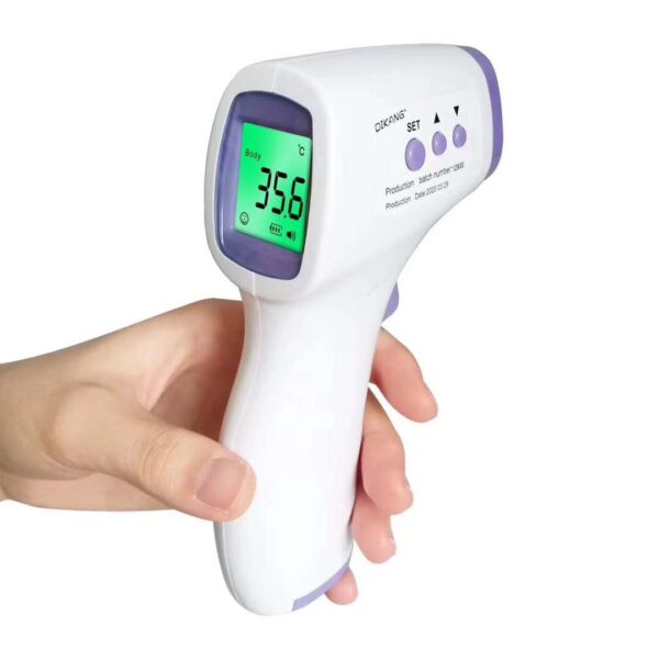 Termómetro láser de mano, termómetro infrarrojo XRCLIF-320 Medidor de  temperatura láser eléctrico duradero Termómetro infrarrojo digital Salida  de