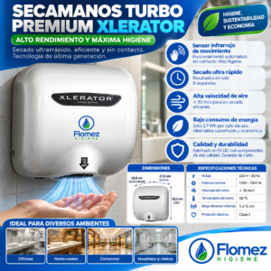 Secamanos Turbo Premium Xlerator