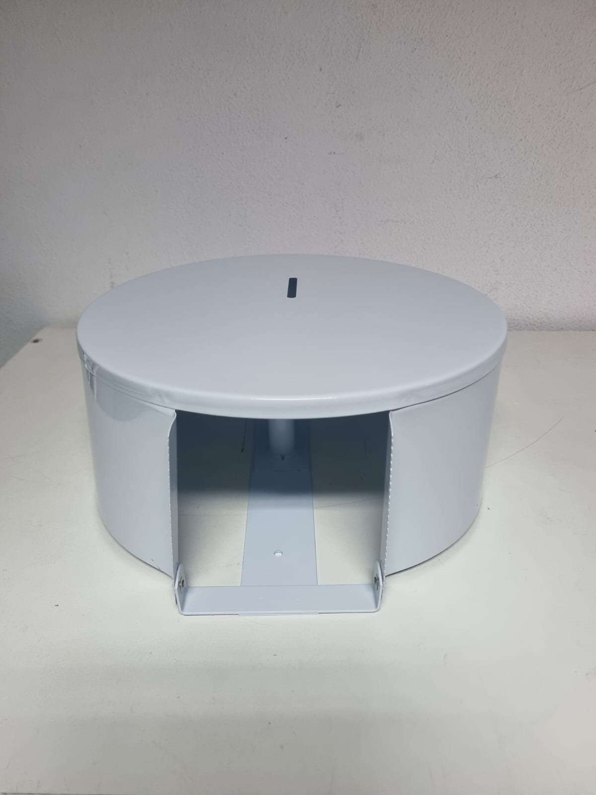 Dispenser Higienico Esmaltado Blanco C/ Porta Candado / Allen - Imagen 4