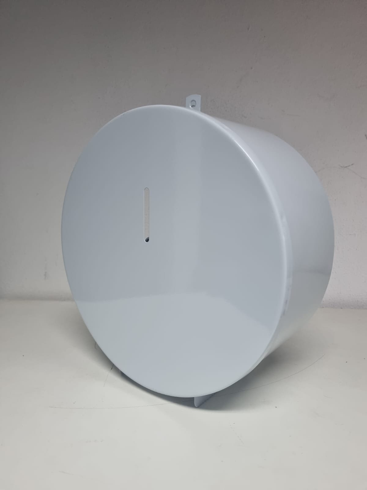 Dispenser Higienico Esmaltado Blanco C/ Porta Candado / Allen - Imagen 2