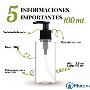 Envases de 100mL Bomba