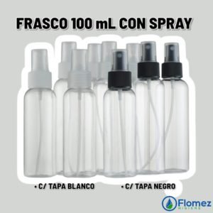 FRASCO 100 mL CON SPRAY