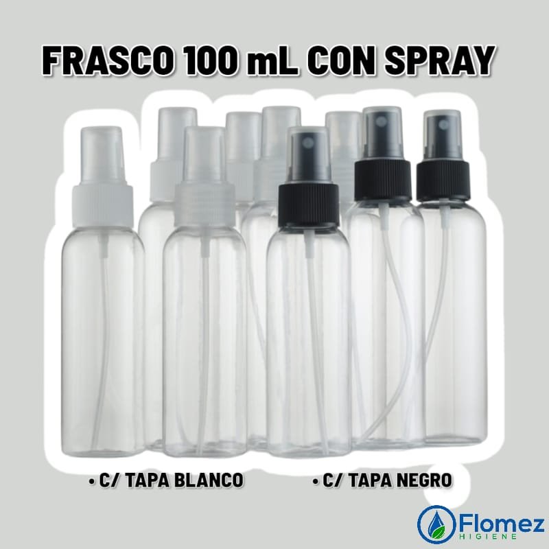 FRASCO 100 mL CON SPRAY