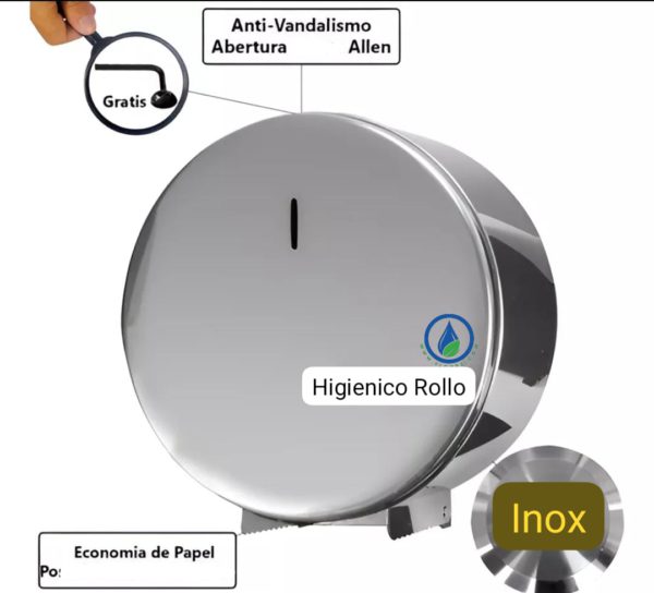 Dispenser Higiénico Inox - Imagen 2