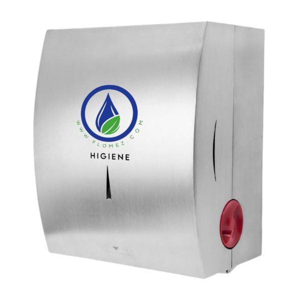 Dispenser Papel Toalla en Rollo Inox