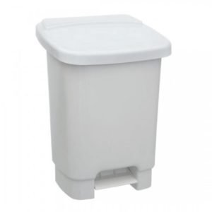 Basurero Pedal Blanco Forte Santana, 35 L