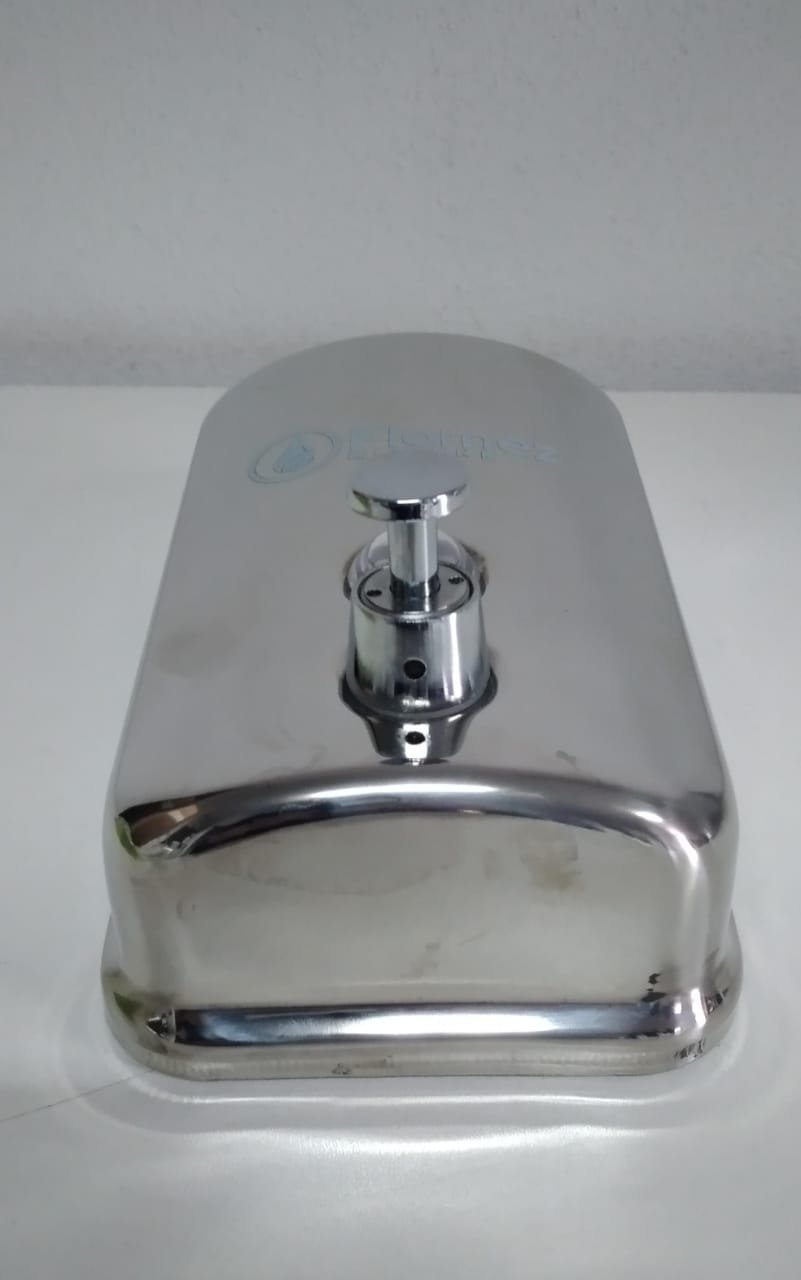 Dispenser JL Acero Inox 800 mL c/ Visor - Imagen 4