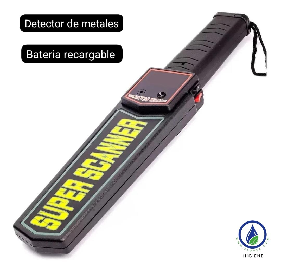Detector de Metales Portatil Recargable