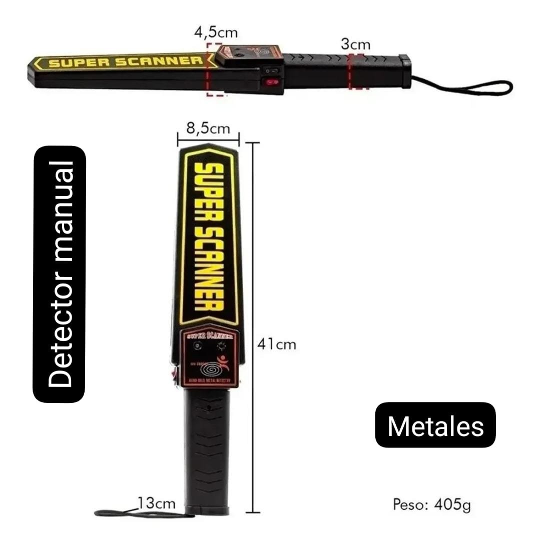 Detector de Metales Portatil Recargable - Imagen 2
