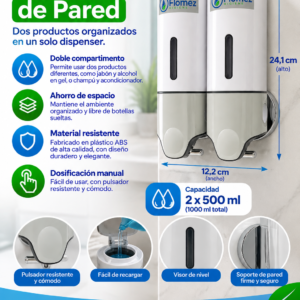 Dispenser Duo de Pared