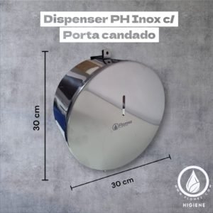 Dispenser PH Inox c/ Porta Candado / Allen