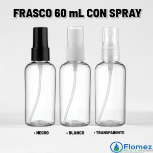 FRASCO 60mL CON SPRAY