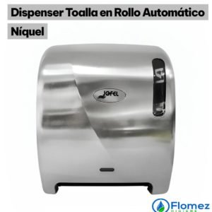 Dispenser automatico toalla en rollo Niquel