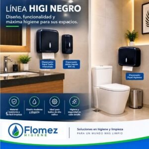 Dispenser Linea Higi Negro