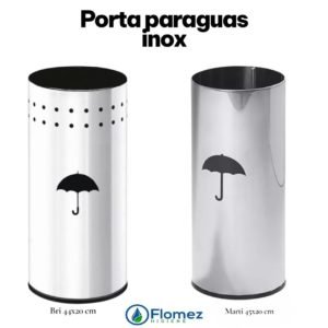 Porta paraguas inoxidable