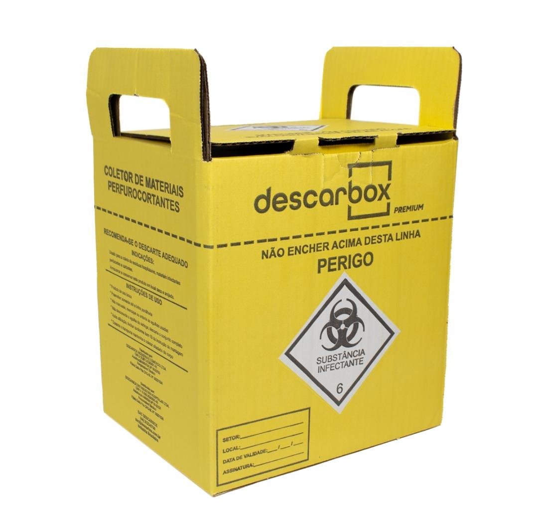 Caja material descartables punzantes, Descarbox/ Descarpack x5 u, 7 L. - Imagen 4