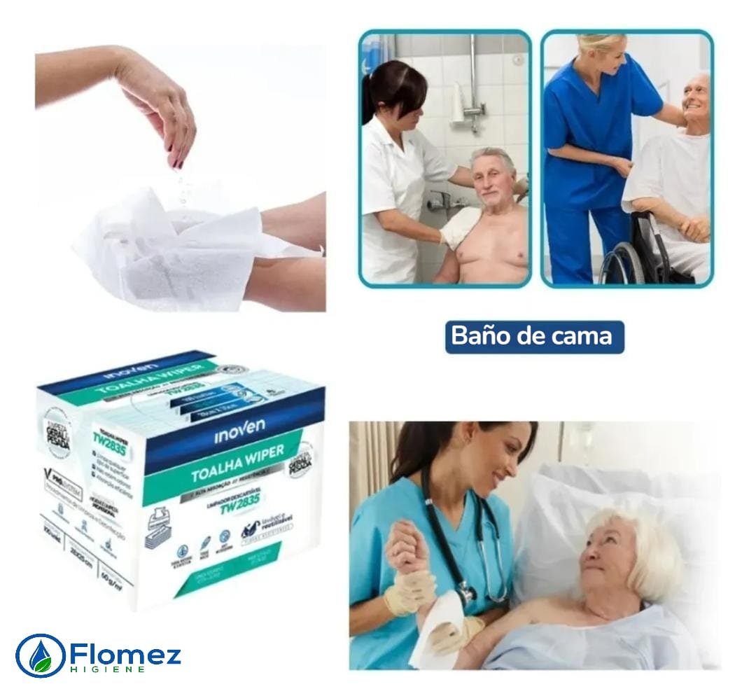 Toallas Wiper Inoven (28x35 /cm) TW 2835 x100 u - Imagen 2
