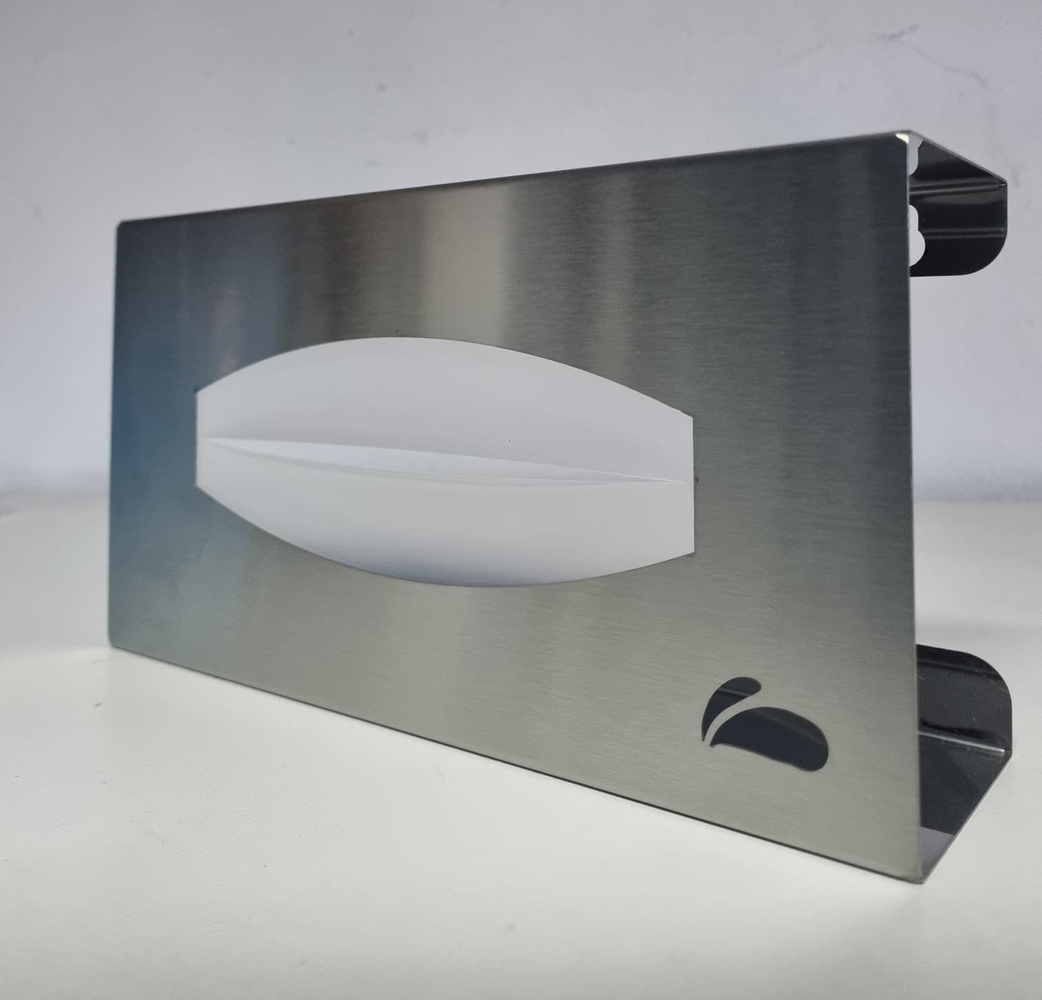 Dispenser inox leaf mesada/ pared - Imagen 2