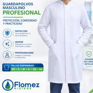 Guardapolvos masculino