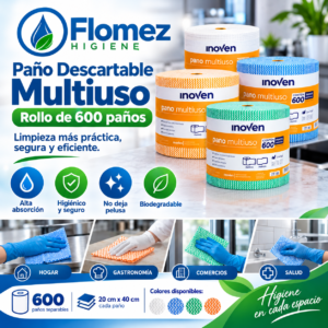 Paño Descartable Multiuso Inoven 600