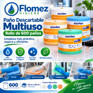 Paño Descartable Multiuso Inoven 600