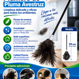 Plumero Pluma Avestruz